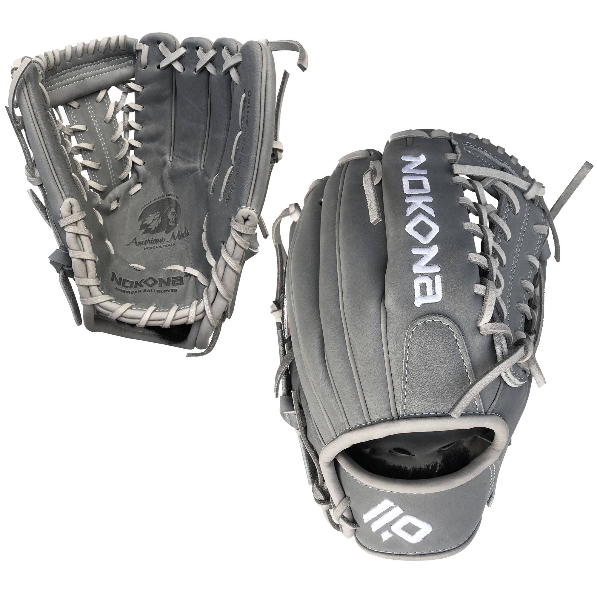 Gray 11.5 inch Baseball Glove S6122