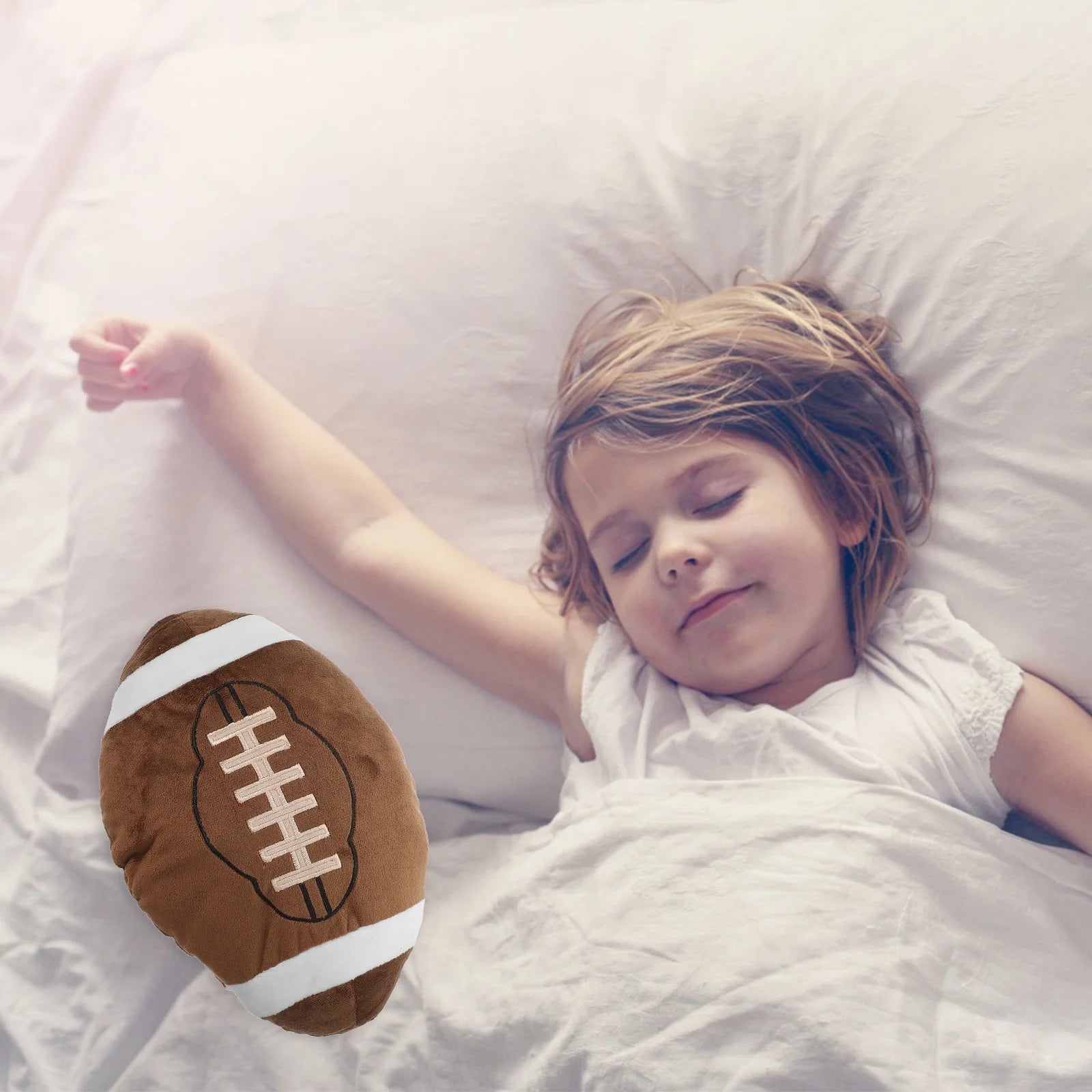 Plush Football Stuffed Pillow N205