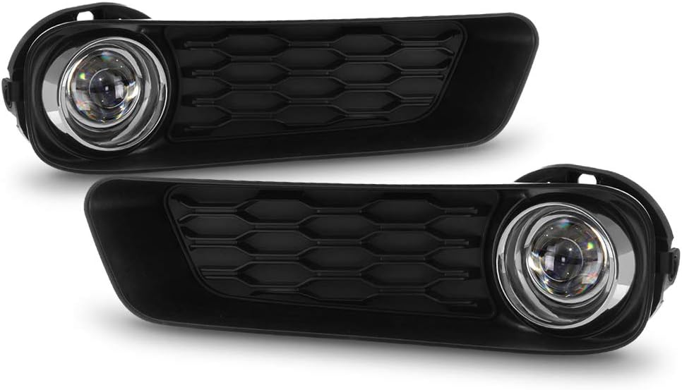 2011-2014 Dodge Avenger Bumper Fog Lights with Switch and Bulb Assembly N9053