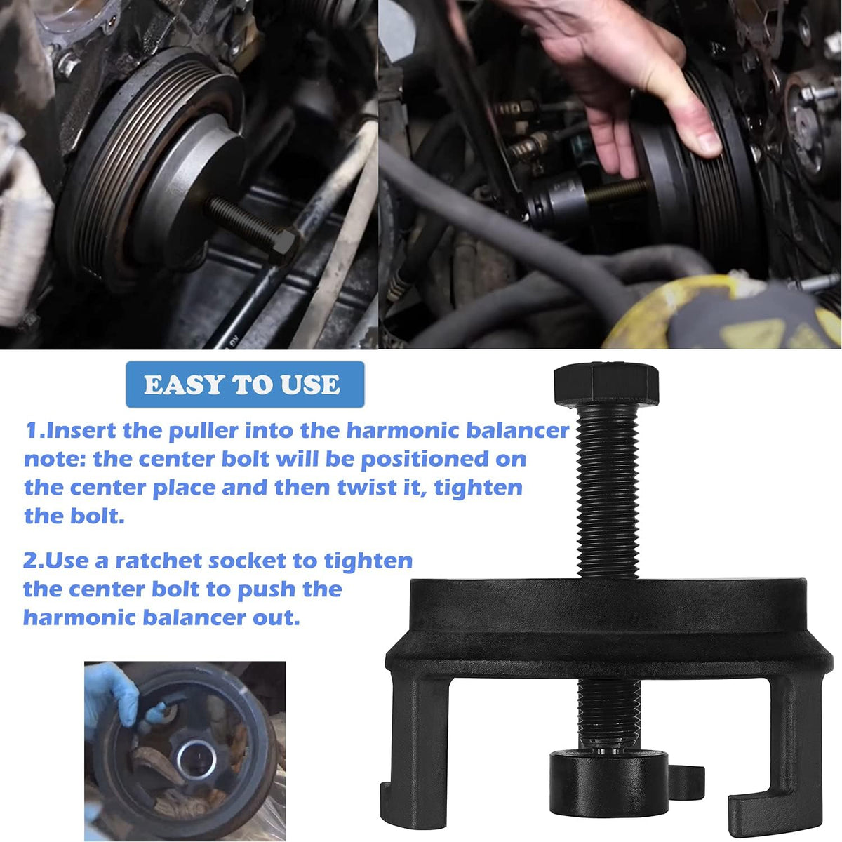 Harmonic Balancer Puller Pack of 2 S755061