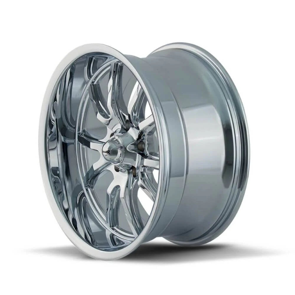 22x9.5 5x120 +18mm Chrome Wheel Rim U1519