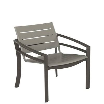Parchment Aluminum Slat Patio Chair K9569
