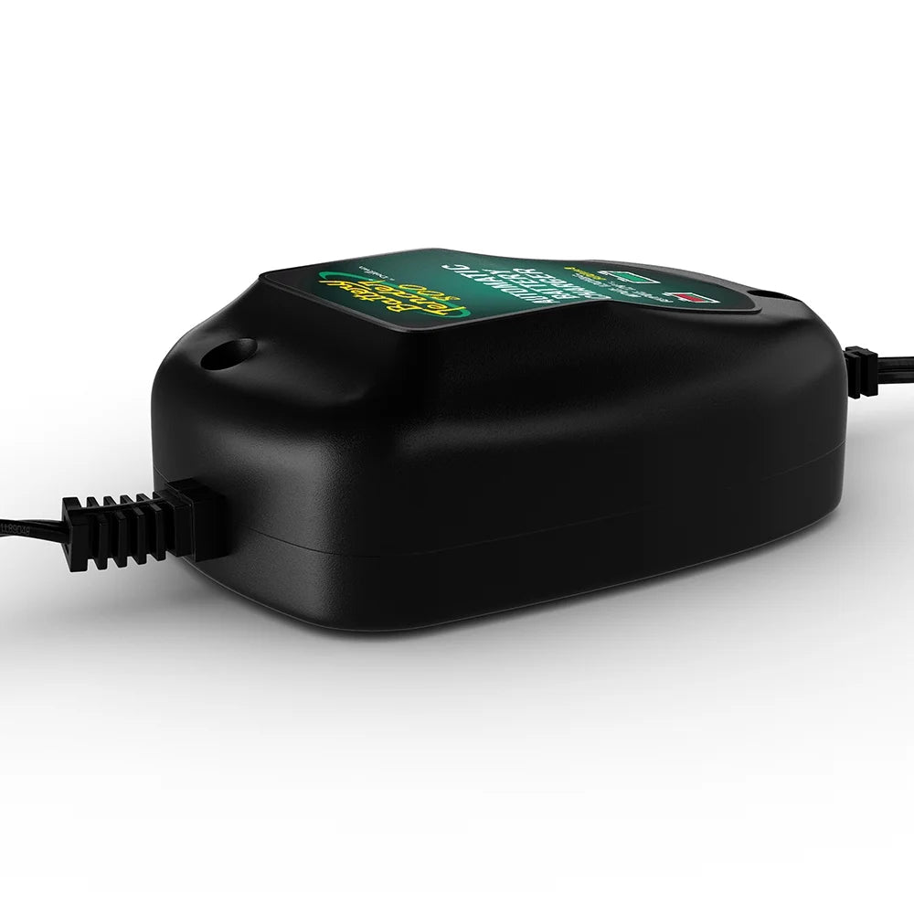 800mA 12V Weather Resistant Battery Charger and Maintainer for Lead Acid AGM Gel Cell Batteries O798319