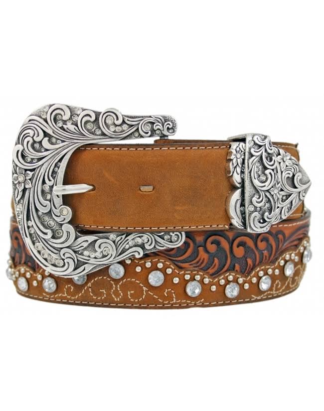 Brown Crystal Belt L820219