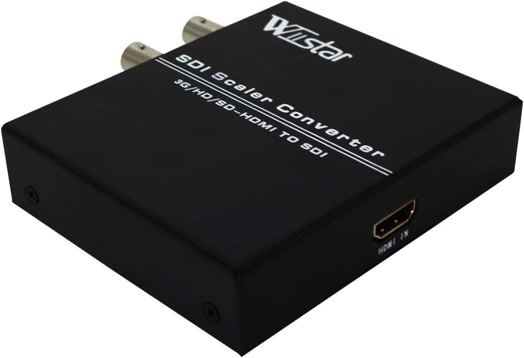 HDMI to SDI Audio Video Converter with Two SDI Outputs, 1080P, Black, Pack of 2 G790