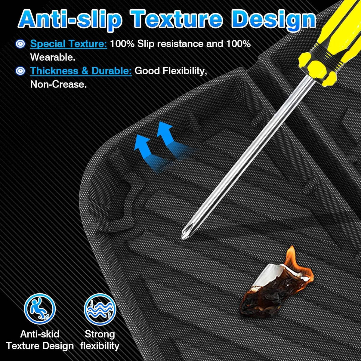 Cargo Liner Trunk Mat TPE Pack of 2 D6616
