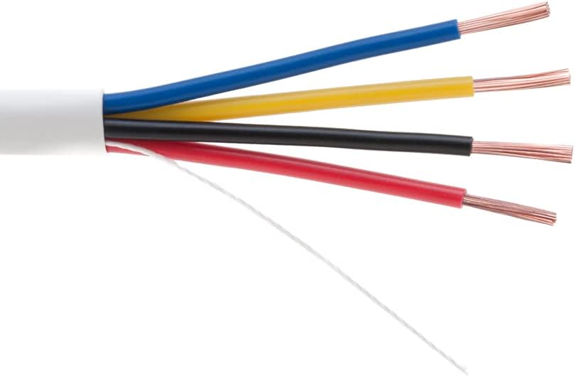 Bulk 18/4 Stranded Conductor Alarm Control Cable 500ft Unshielded U484600