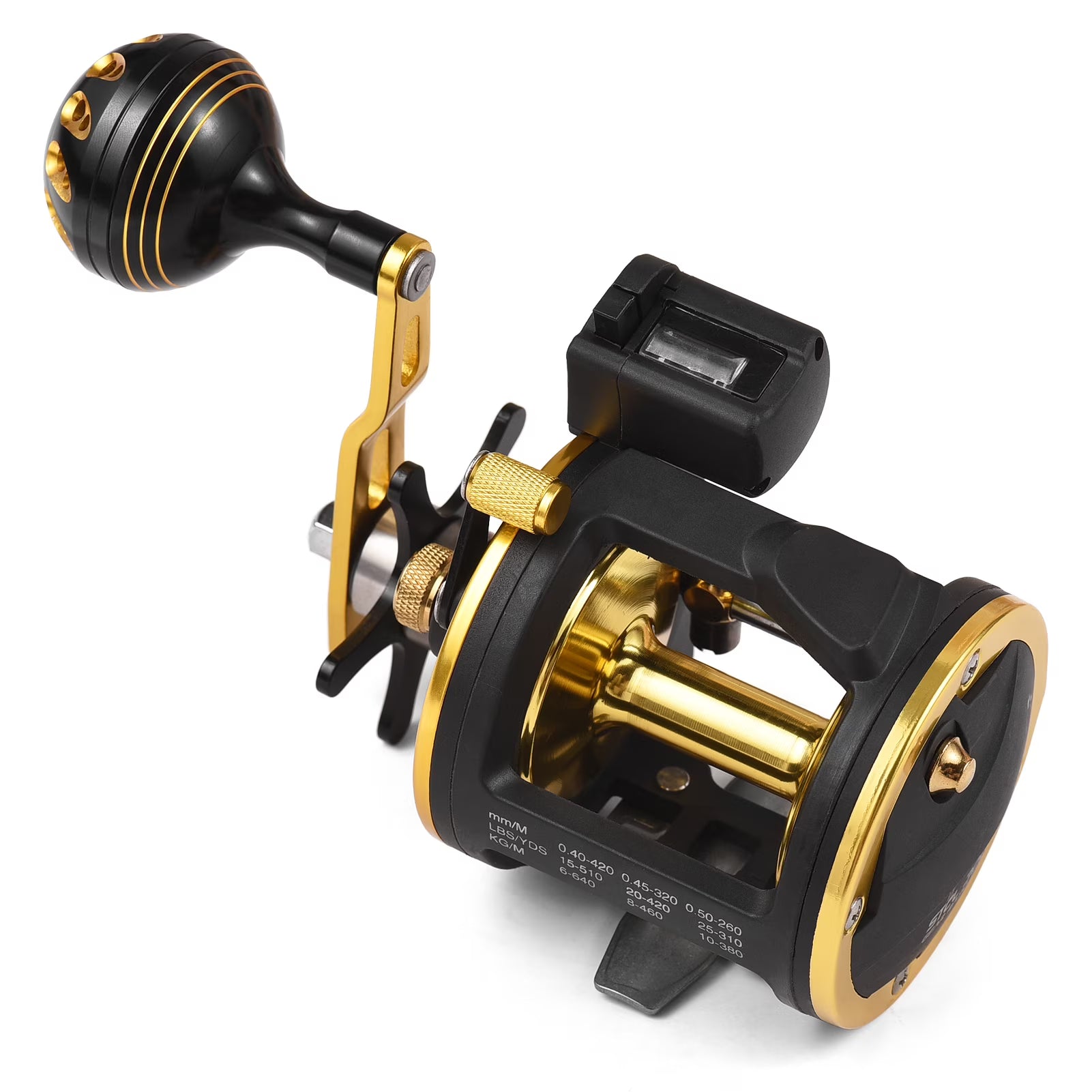 Ice Line Counter Reel 6+1 Ball Reel Saltwater Reel R404