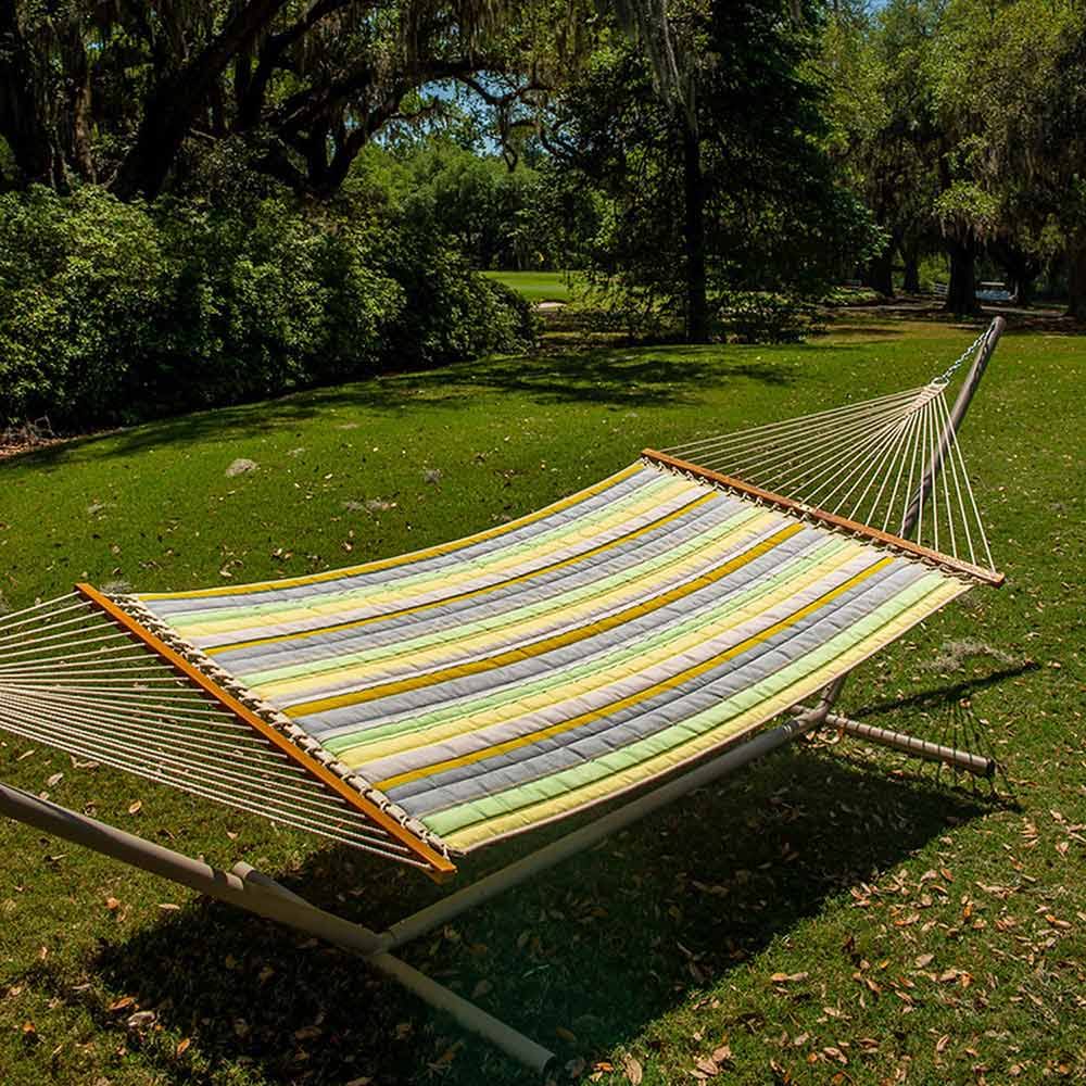 Citronelle Quilted Sunbrella Fabric Hammock S606076
