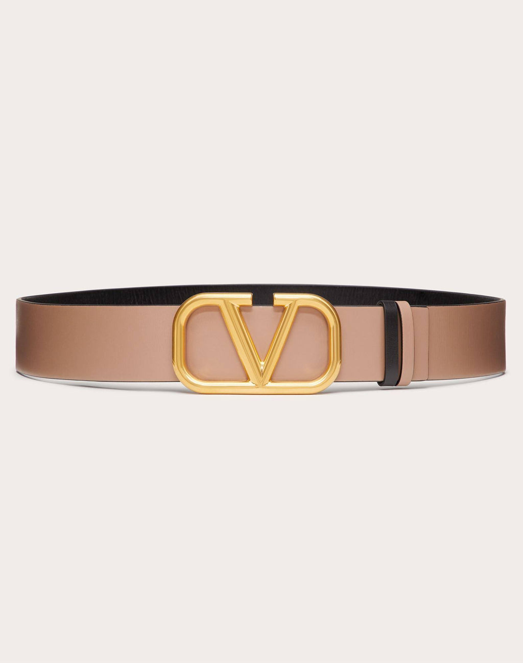 Reversible Vlogo Signature Belt in Glossy Calfskin 40mm Y51752