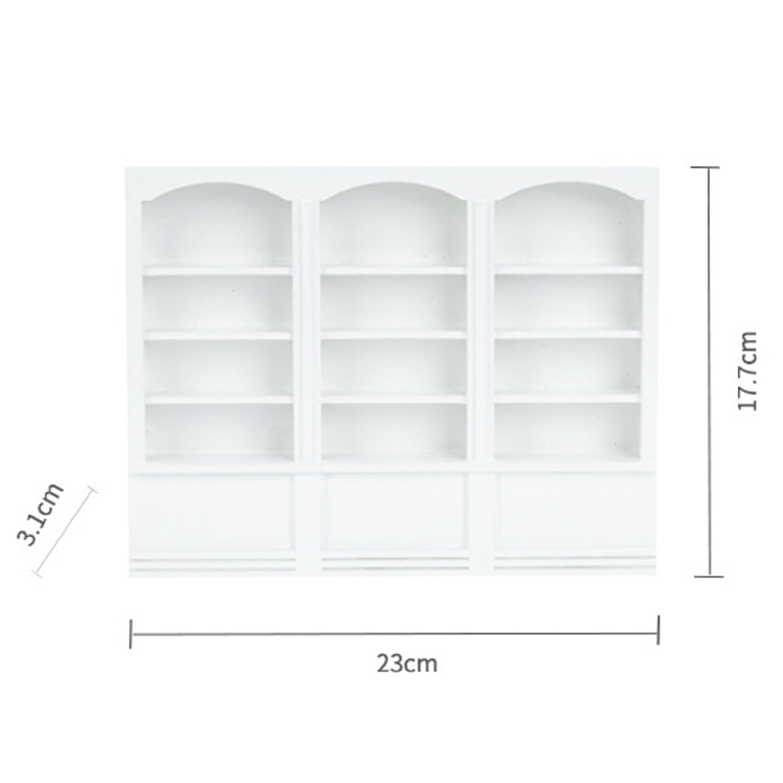 1:12 Wooden Dollhouse Cabinet Miniature Nursery Supplies N7240