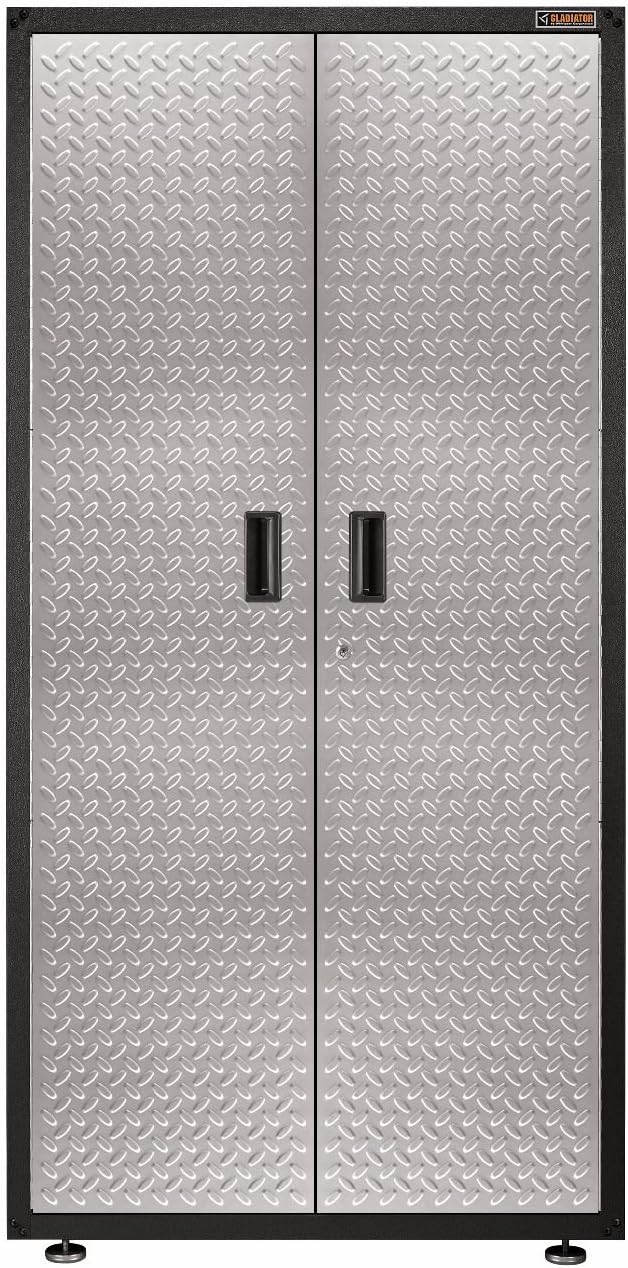 Silver Tread Steel Cabinet H162