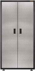 Silver Tread Steel Cabinet H162