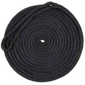 Black Double Braided Nylon Dock Line Z7669