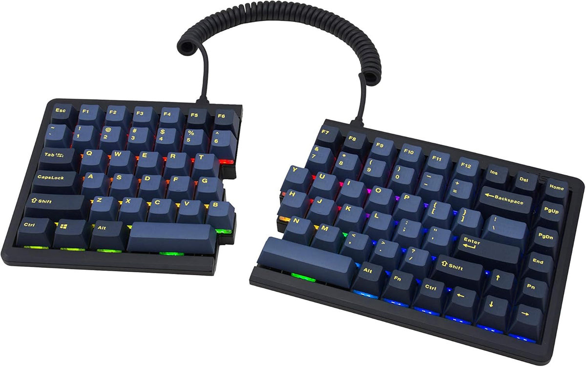 TKL Split Mechanical Keyboard with Cherry MX Brown Switch Z55673