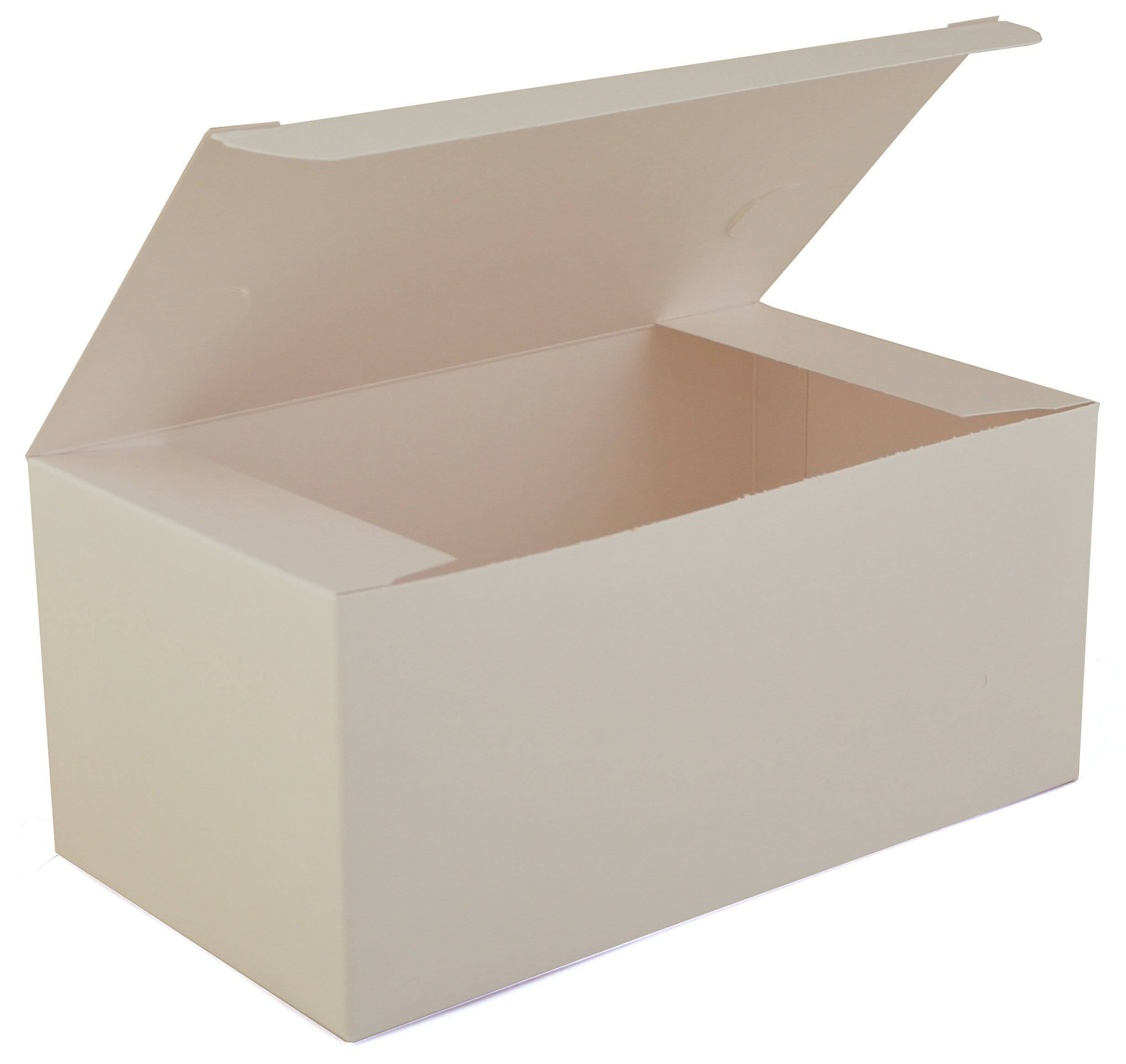 White Paperboard Tuck Top Boxes, 250-carton F6681