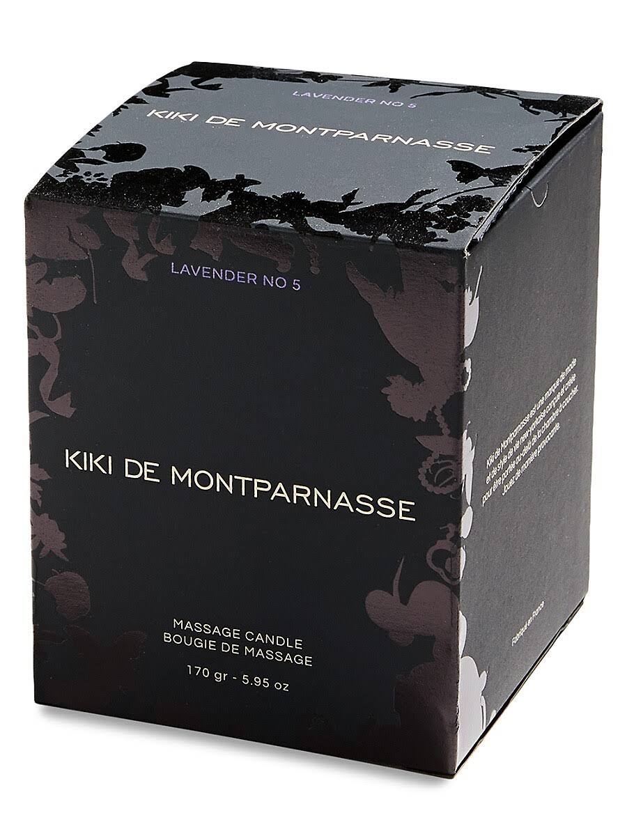 Large Lotus Massage Oil Candle F8143