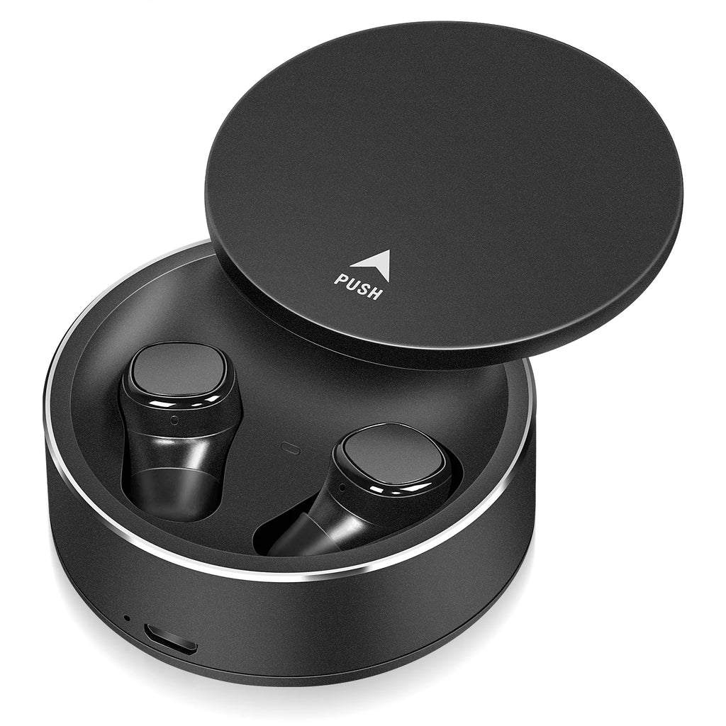 True Wireless Earbuds IPX5 Waterproof Touch Control with Mic - Black M631172