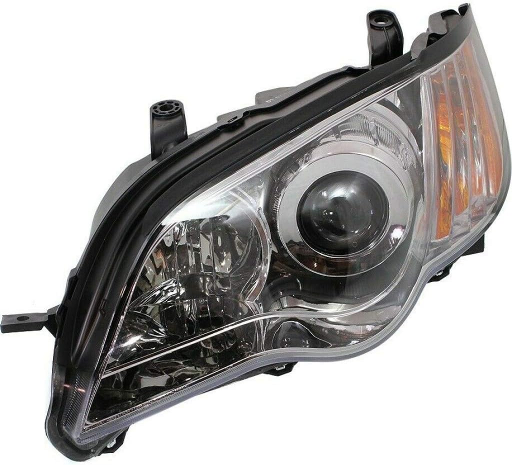 For 2008 2009 Subaru Legacy Outback Headlight Driver and Passenger Side with Bulbs X21737