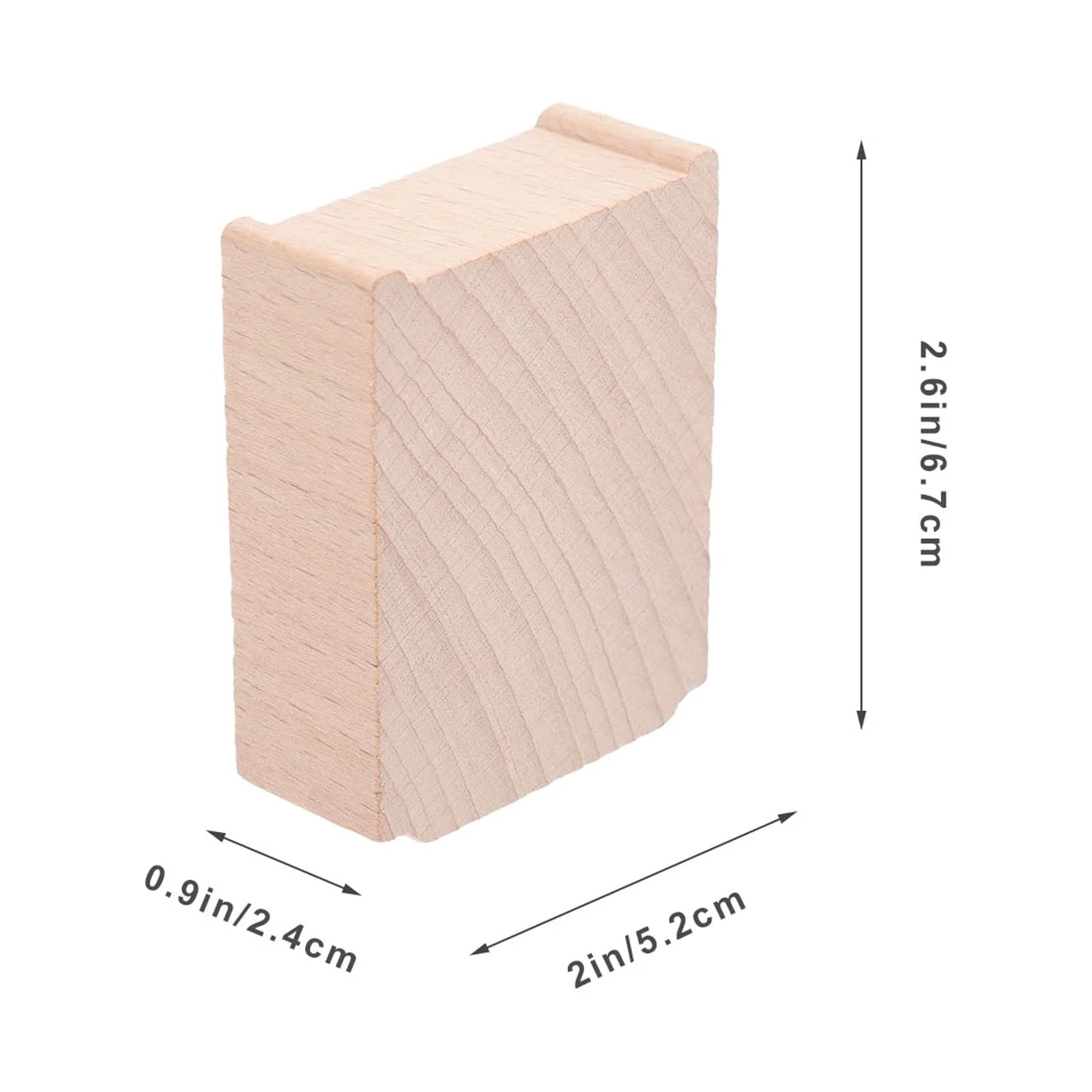 6 Pcs Wooden Train Track Bridge Supports Accessories X560175