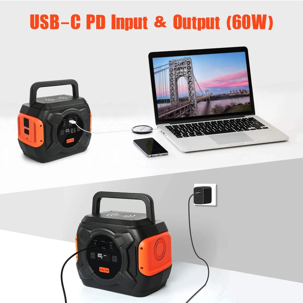 300W 80000mAh 292Wh Portable Power Station I4905