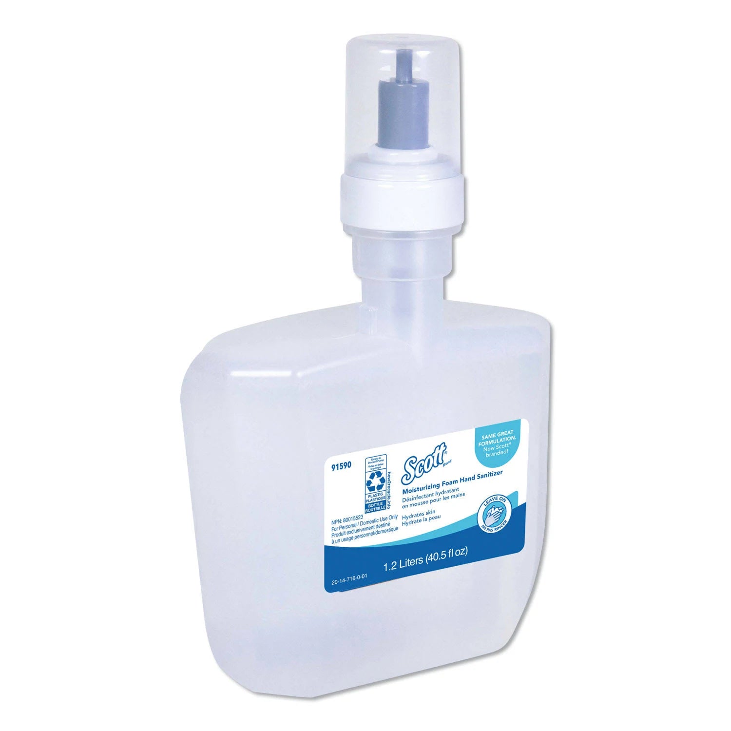 Cucumber Moisturizing Foam Hand Sanitizer, 1200mL, 2/Carton R77781