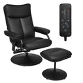 Swivel Massage Recliner with Ottoman R820