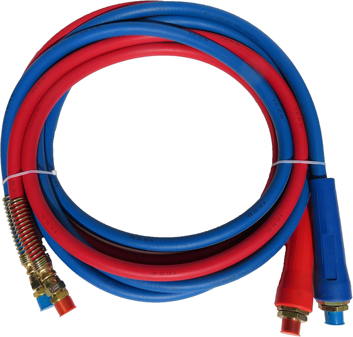 15' Heavy Duty Air Line Hose Assembly Pack of 2 I728