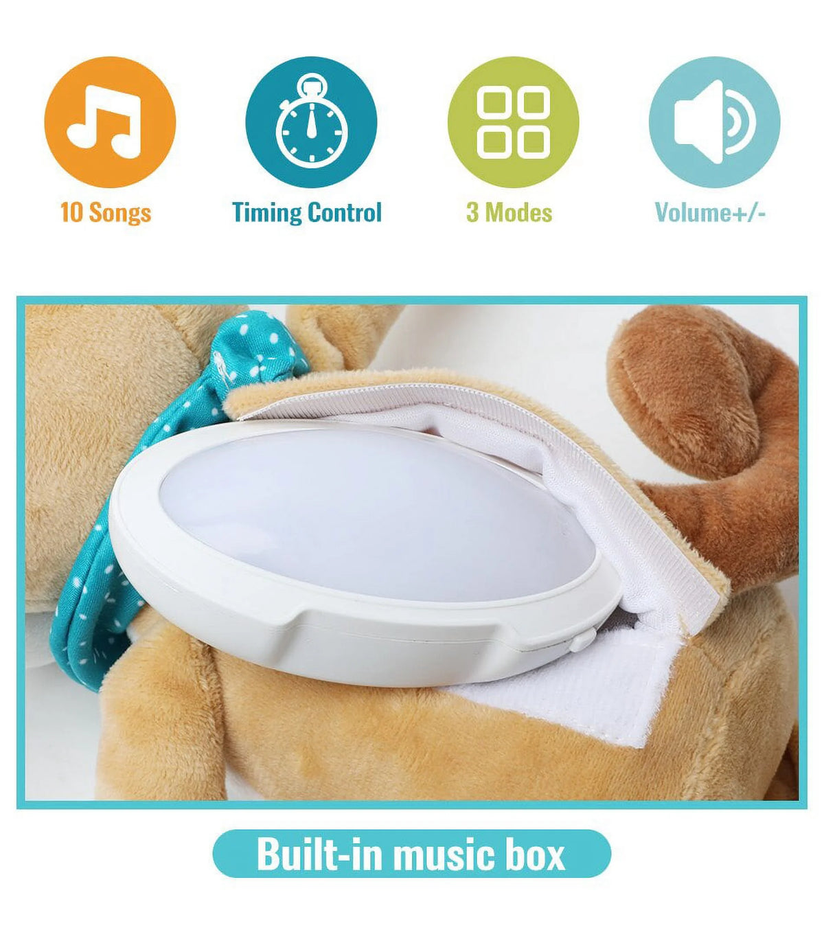 Stuffed Animal LED Night Lamp Plush Toy G403