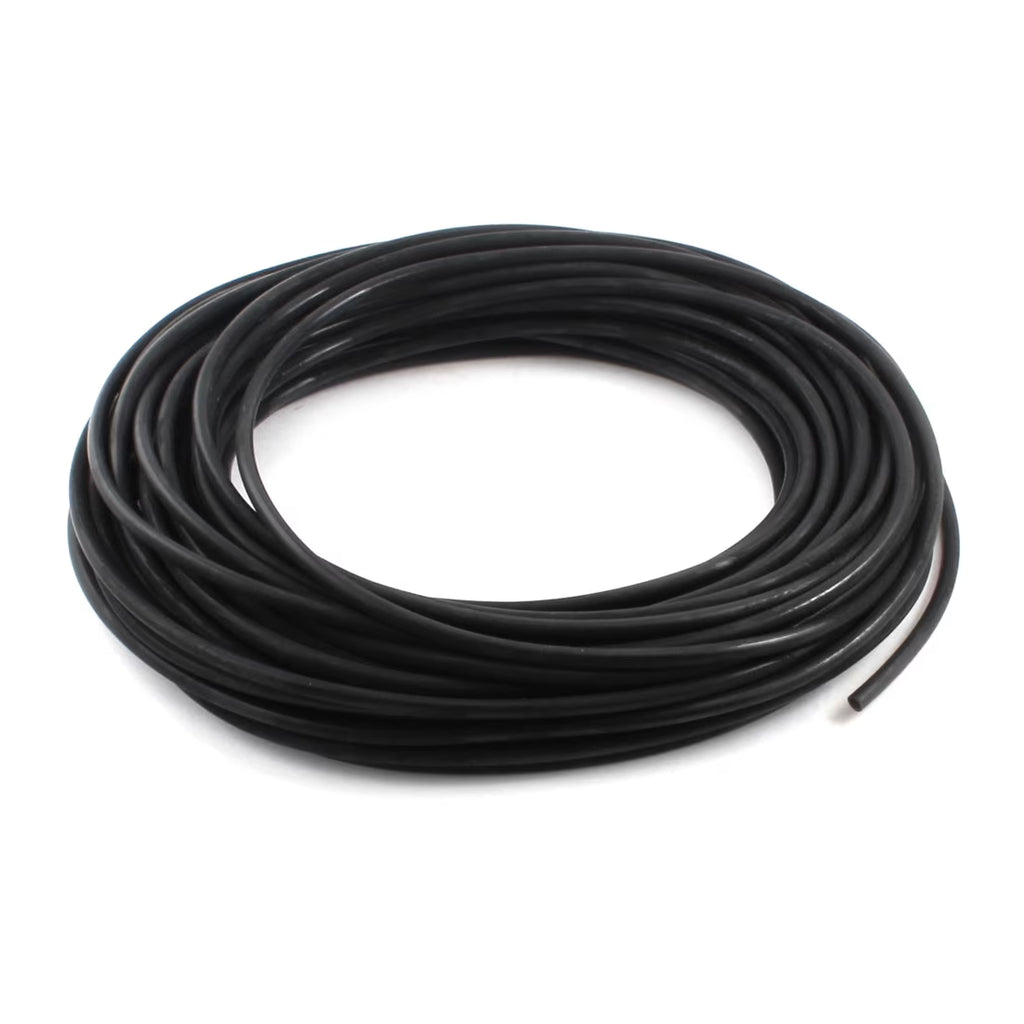 Black 6x4mm Flexible PU Air Tubing Hose W518