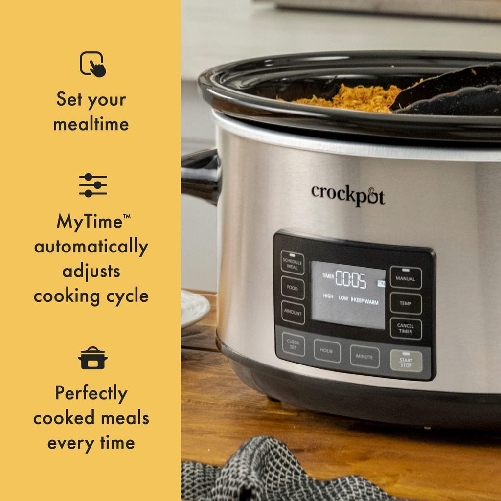 7Qt Programmable Stainless Steel Slow Cooker W1365