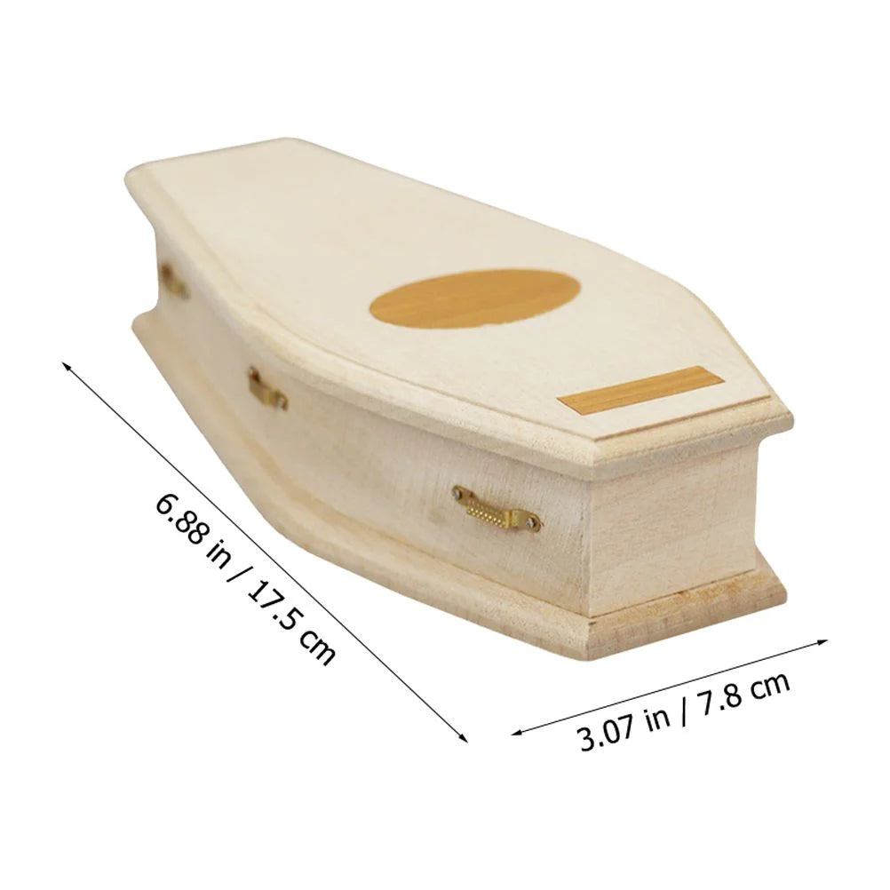 2 Pack Wooden Doll House Furniture Miniature Accessory Toy M2341