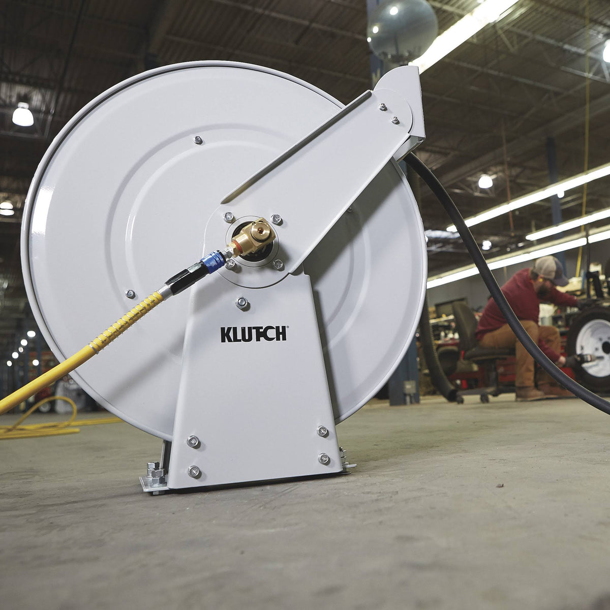 1/2inch x 100ft NBR Rubber Air Hose Reel S302584