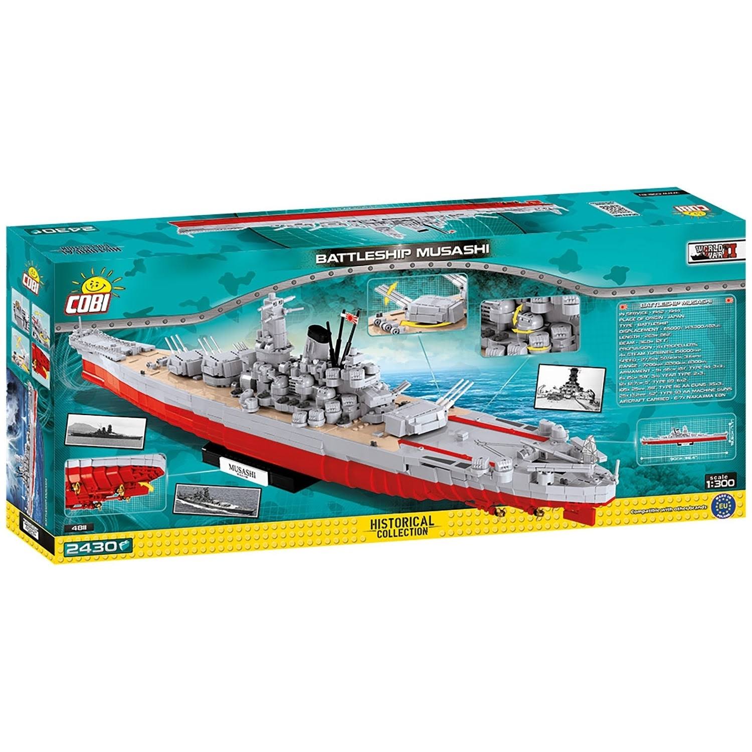 WW2 Battleship Musashi M52286