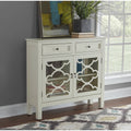 White Entryway Storage Console I5286