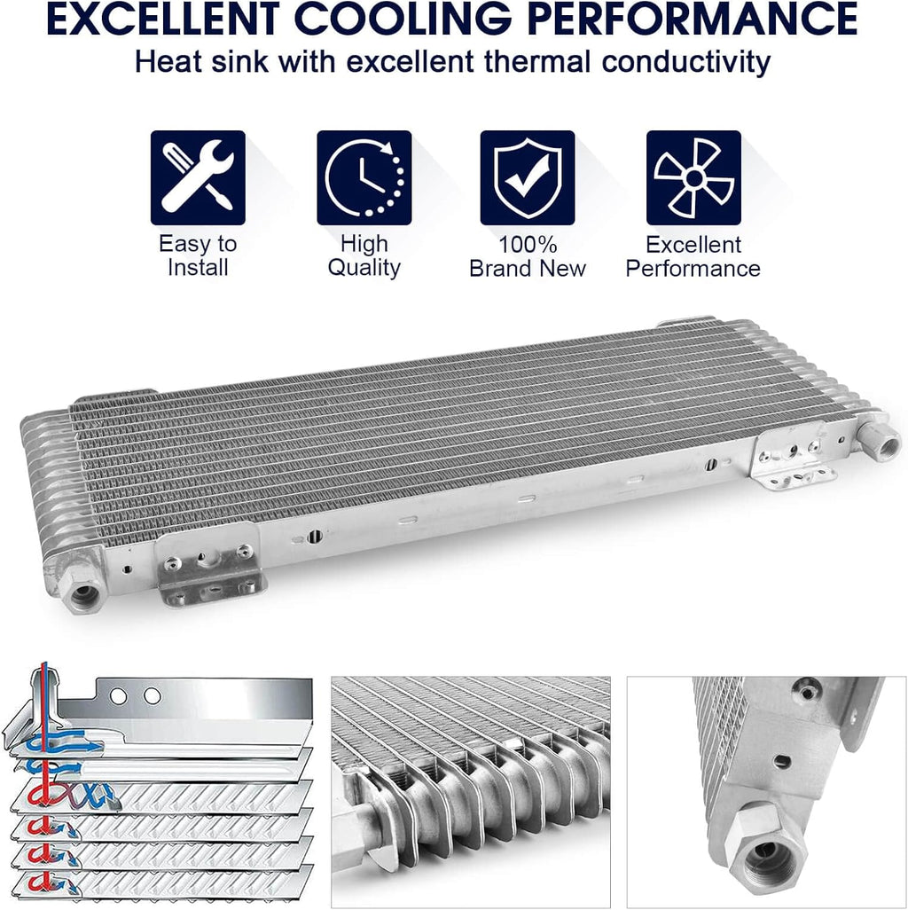 Transmission Oil Cooler Kit with Mounting Hardware Y1138