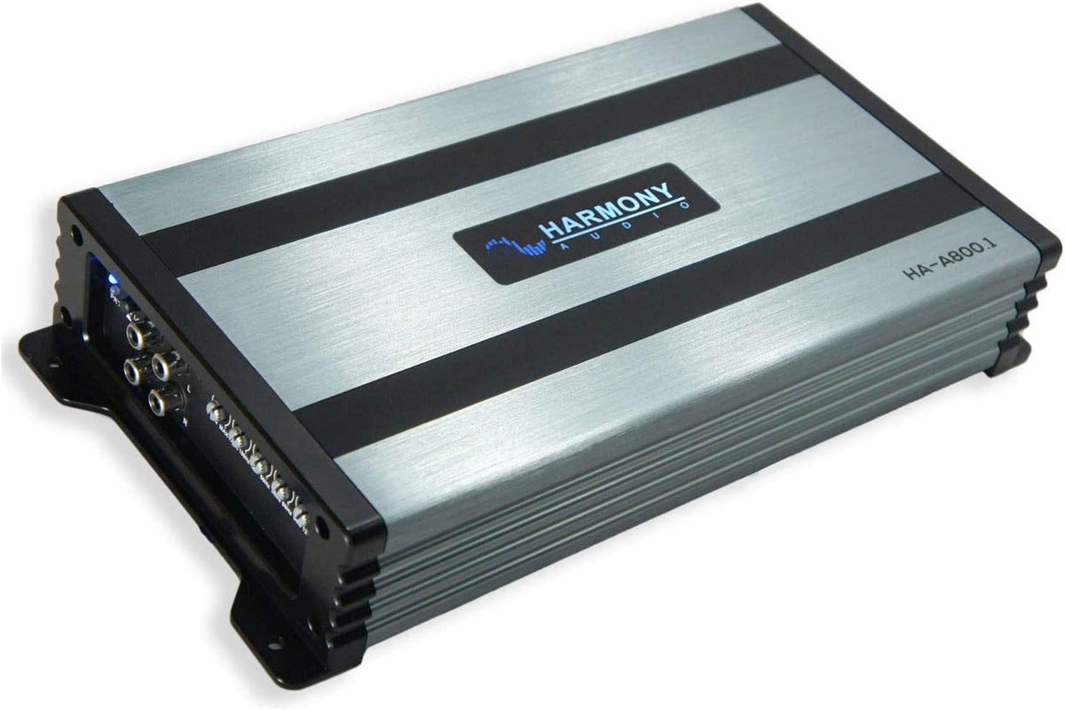 Dual 12" Loaded Sub Box Enclosure with Amplifier and 4 Gauge Amp Install Kit Y823