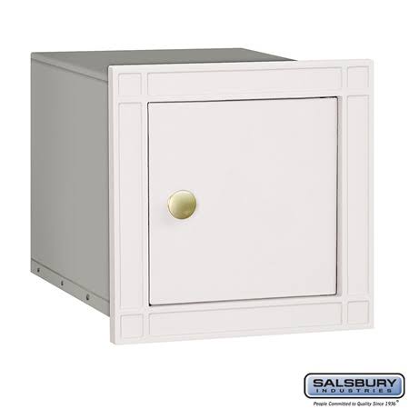 Green Cast Aluminum Column Mailbox L557
