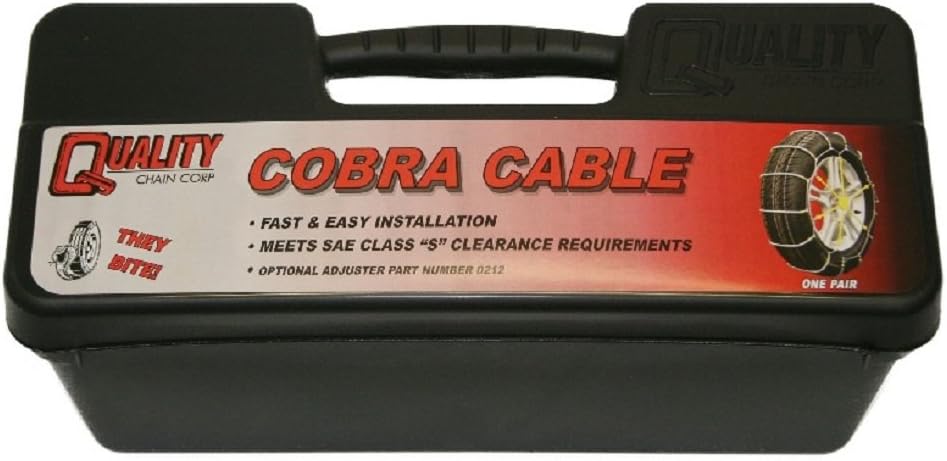 Passenger Snow Traction Tire Chains Pack of 2 A58980