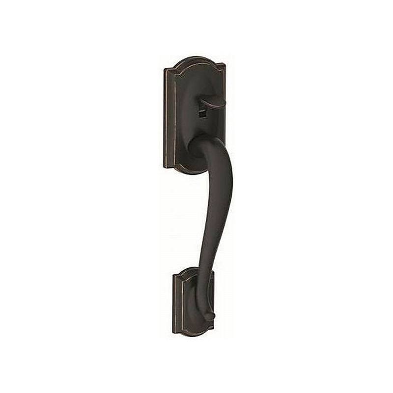 Aged Bronze Electronic Handleset T641