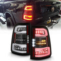 Black Full LED Tail Lights with Sequential Signal Lamps H822151