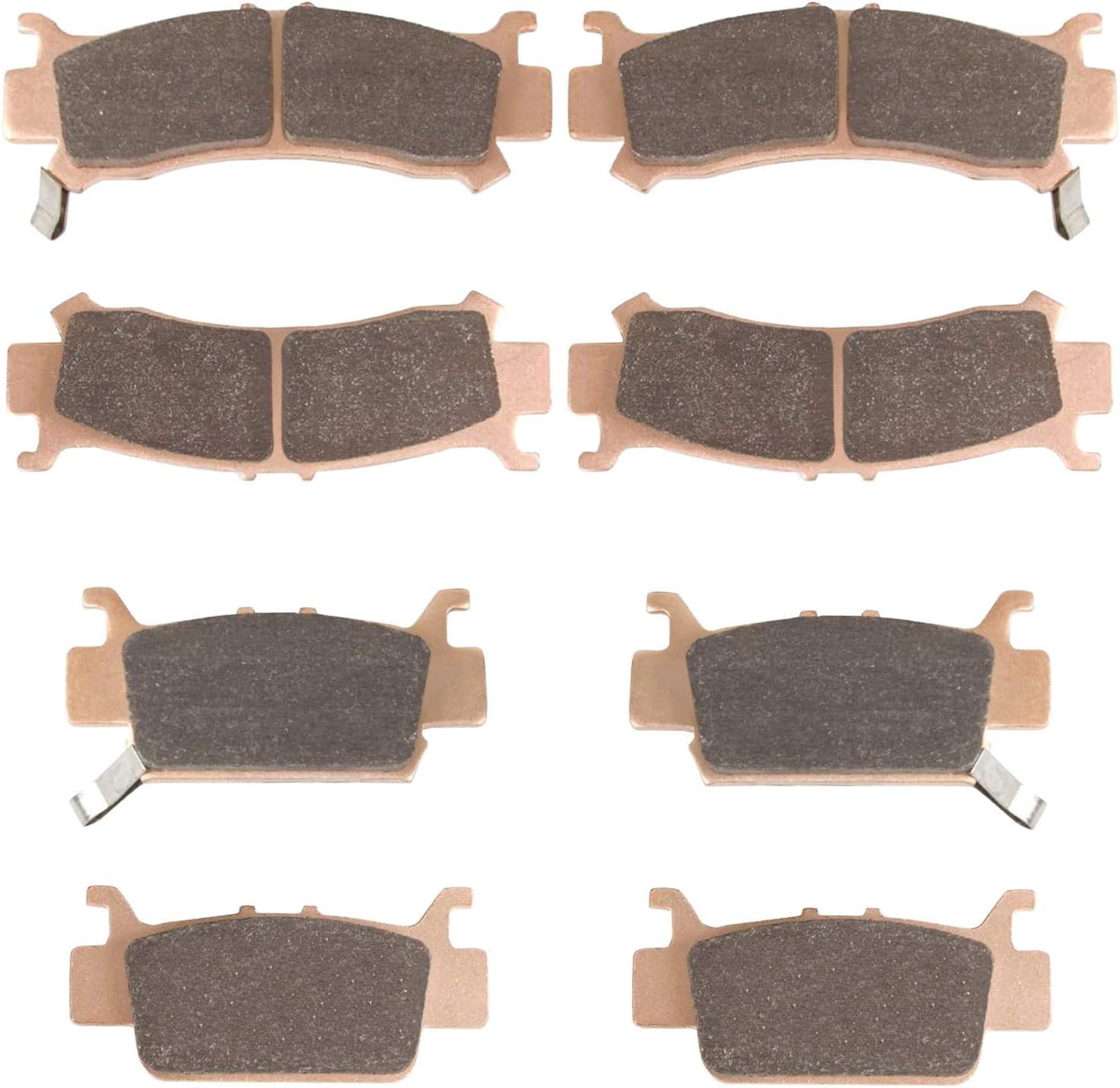 Front and Rear Brake Pads Pack of 2 K27843