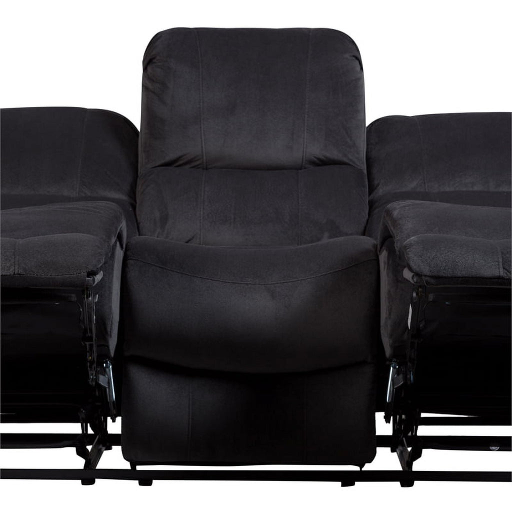 Steel Triple Power Reclining Sofa P4878