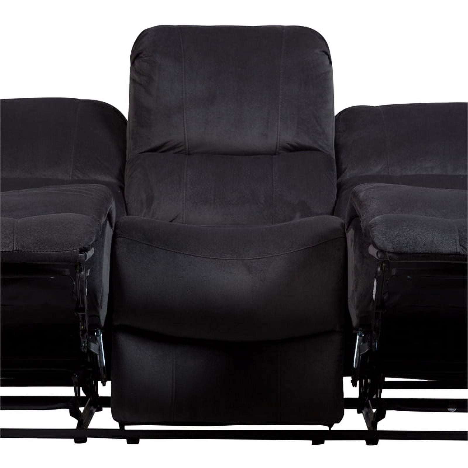 Steel Triple Power Reclining Sofa P4878