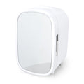 White 7L Mini Fridge with Mirror Door H1368