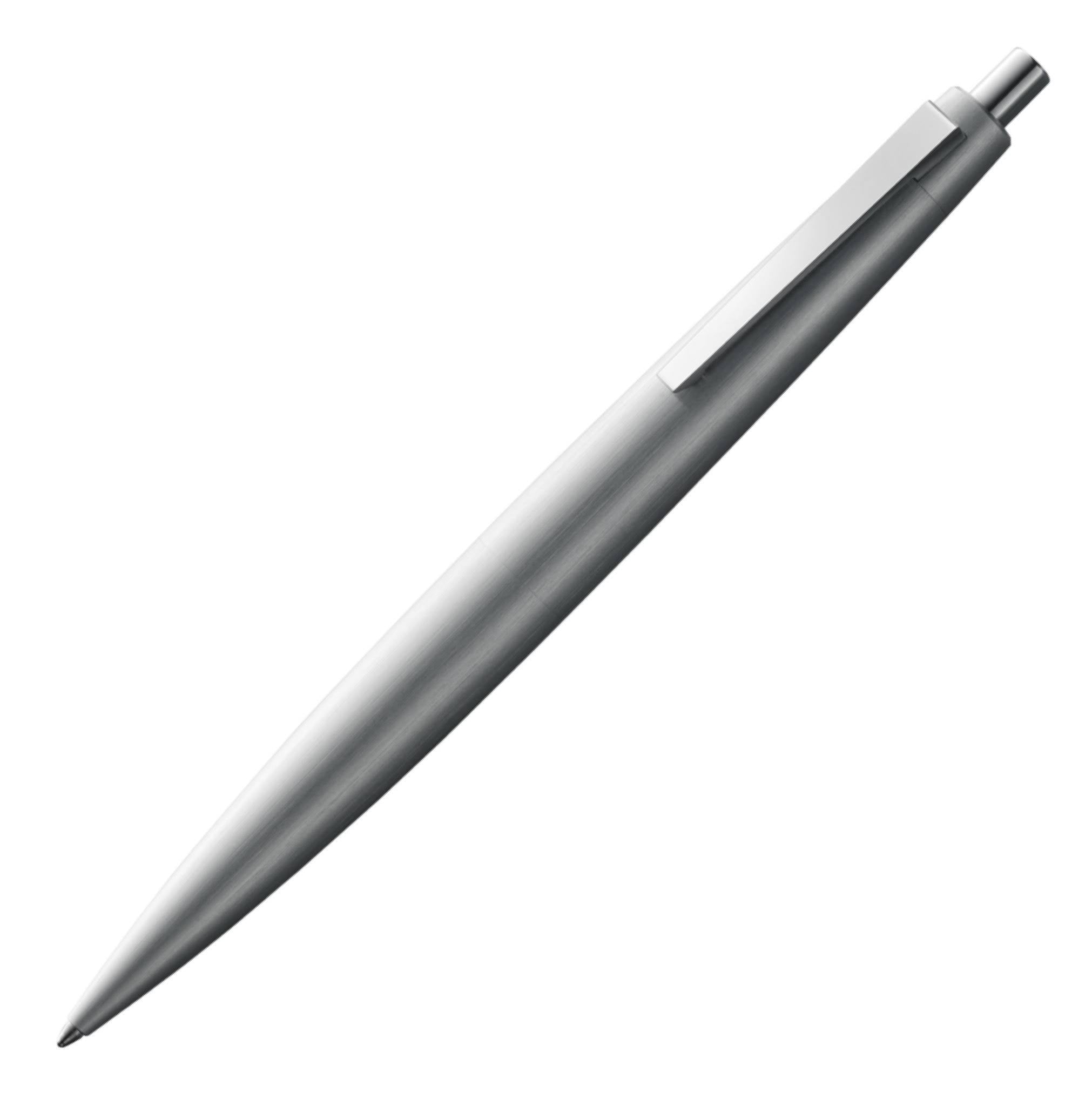 Brushed Stainless Steel Ballpoint Pen V723