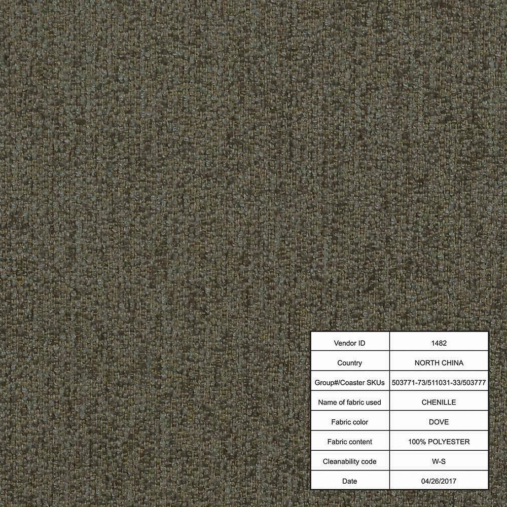 Dove Grey Loveseat O9555