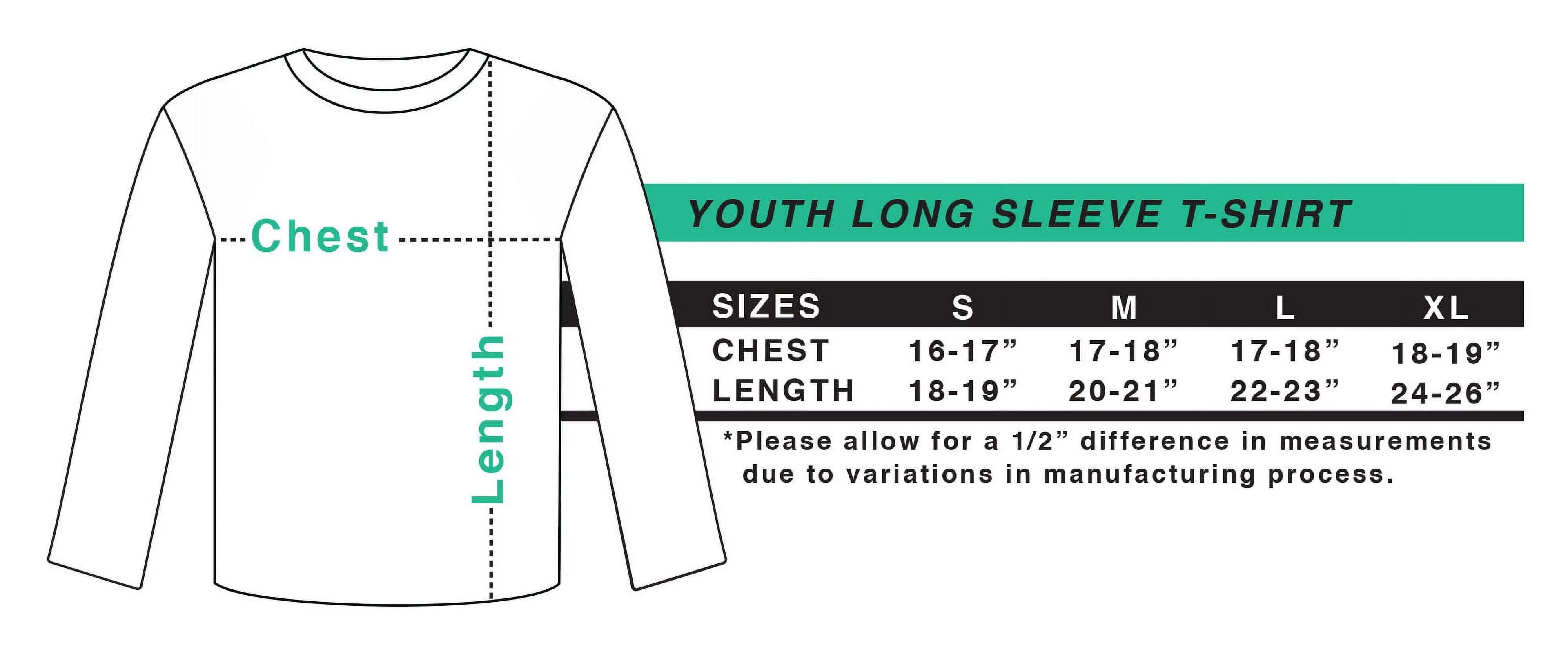 Smoky Mountains Tennessee Long Sleeve Youth T-Shirt I69262