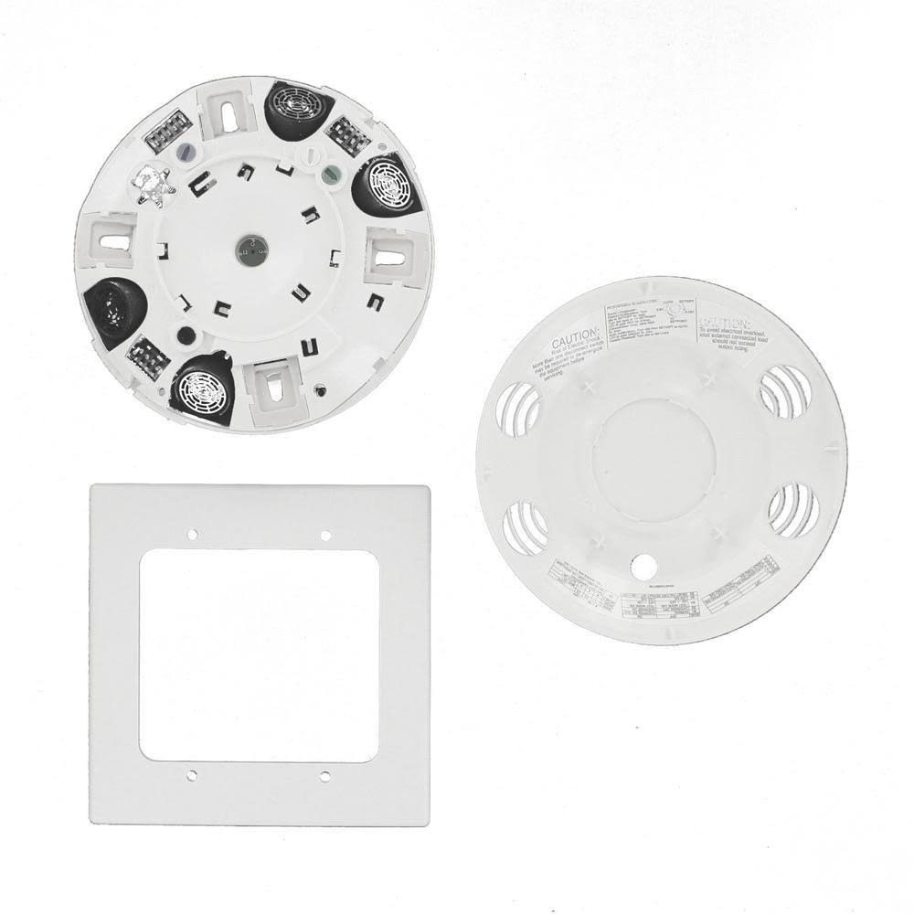 2000 Sq ft Ultrasonic Ceiling-Mount Occupancy Sensor, White J2652