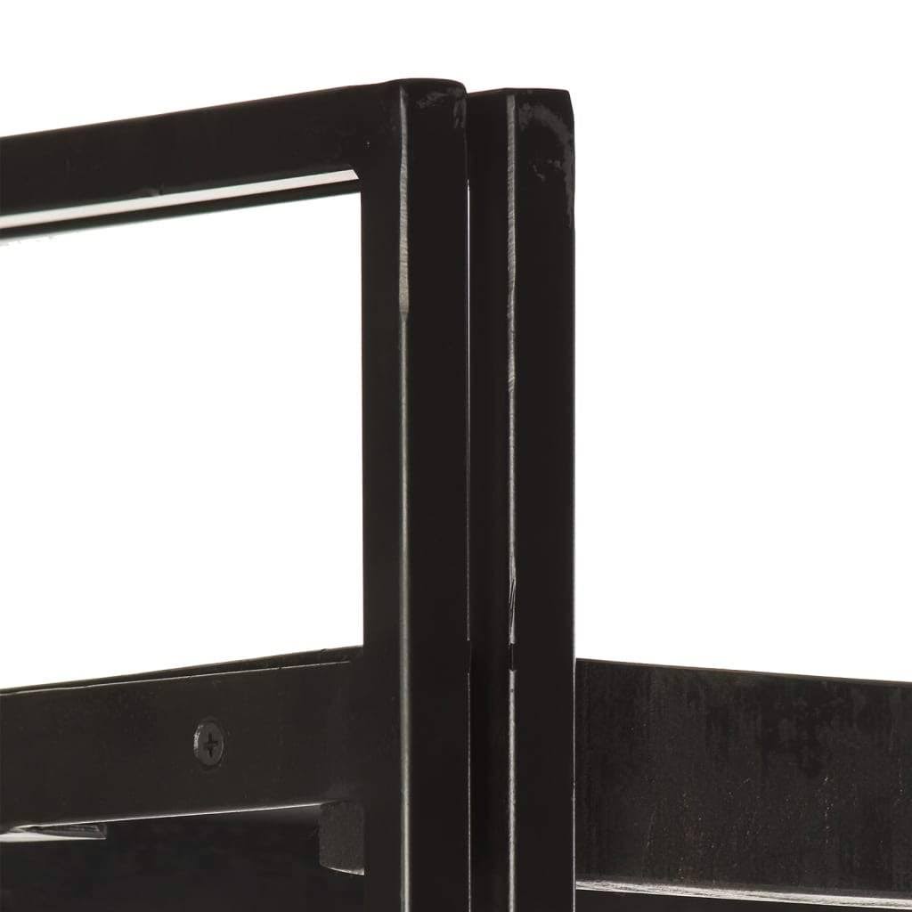 3-Tier Bookcase Solid Mango Wood B76637